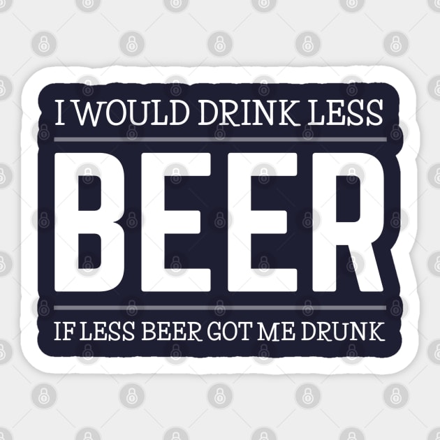 Beer Sticker by DB Teez and More